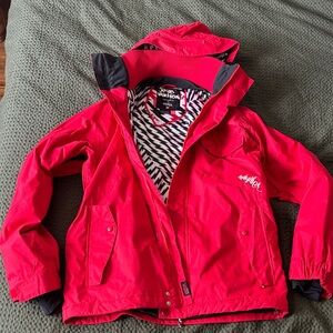 Quicksilver Red Snowboard jacket